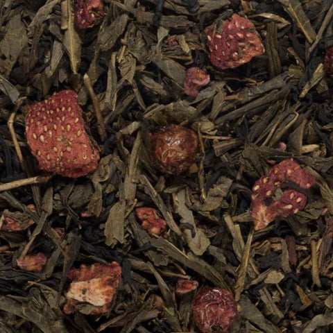 SENCHA BERRY | Flavored Loose Leaf Green Tea