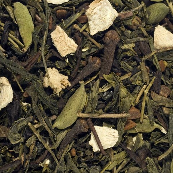 SENCHA CHAI | Flavored Loose Leaf Green Tea