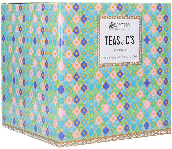 "KASBAH" TEA FOR 1 WITH INFUSER by Teas & C's | 380ml