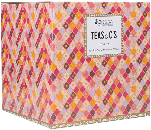"KASBAH" TEA FOR 1 WITH INFUSER by Teas & C's | 380ml