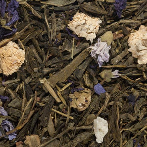 SENCHA PEACH | Flavored Loose Leaf Green Tea